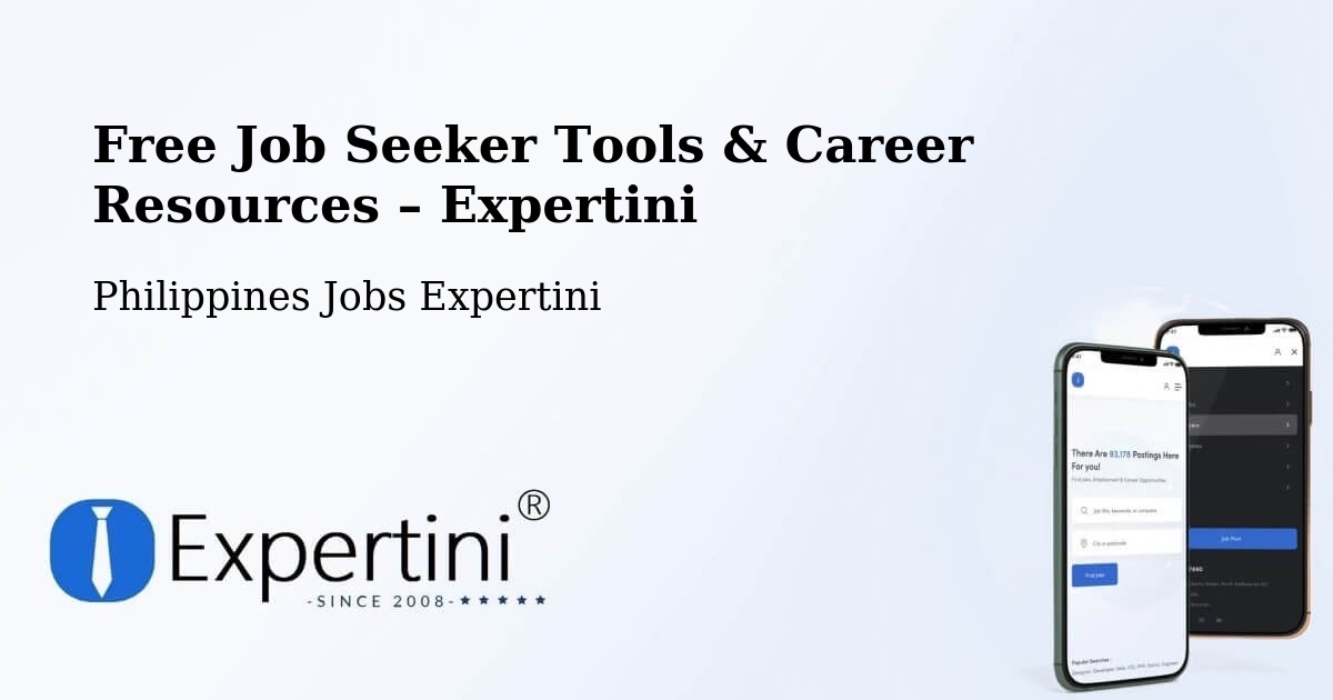 Free Job Seeker Tools & Career Resources – Armenia - Armenia, Philippines Jobs Expertini
