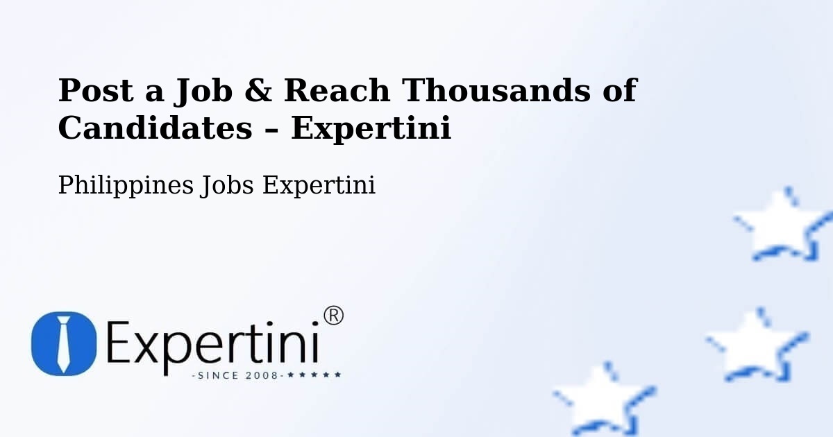Post a Job in Armenia – Hire the Right Talent - Armenia, Philippines Jobs Expertini