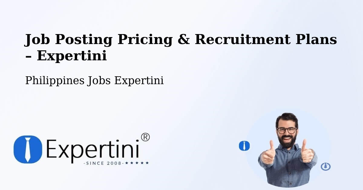 Job Posting Pricing & Recruitment Plans – Armenia - Armenia, Philippines Jobs Expertini